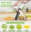 Kitchen Vegetable Slicer Machine – Manual Food Cutter -3-in-1 Vegetable Slicer Machine – Slice, Dice & Chop with Ease