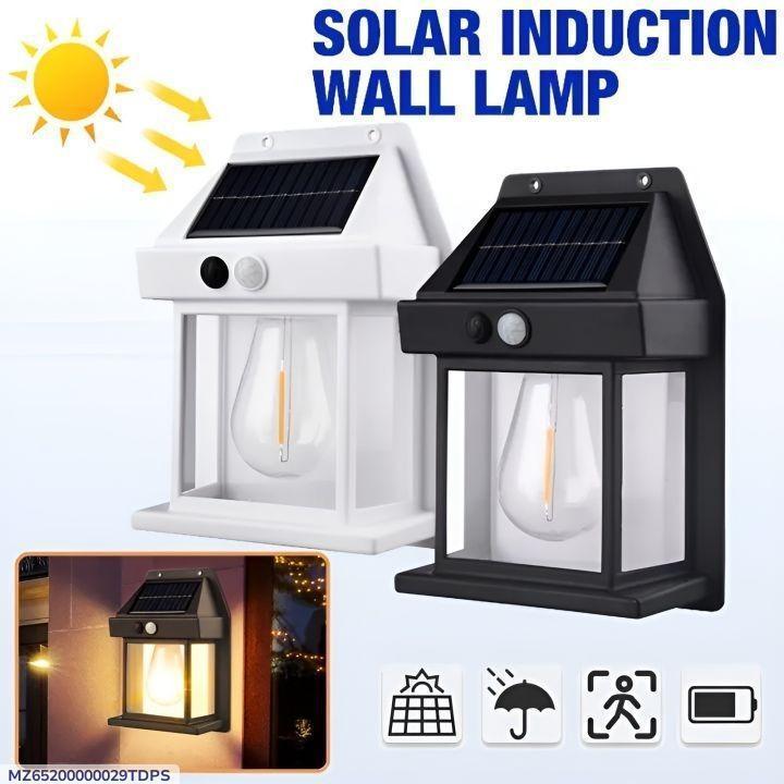 Solar Induction Wall Lamp – Motion Sensor Outdoor Waterproof LED Security Light