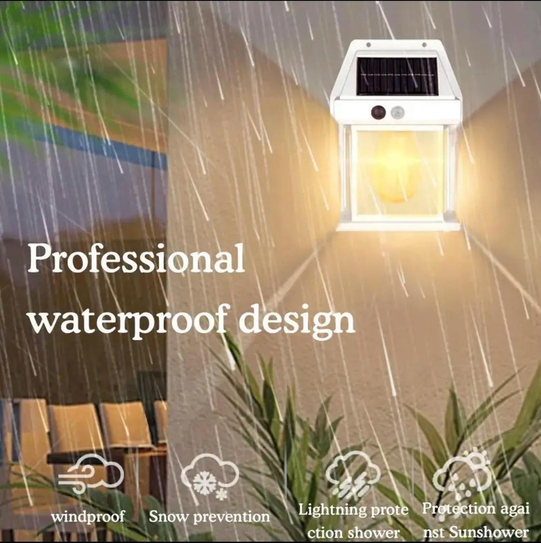Solar Induction Wall Lamp – Motion Sensor Outdoor Waterproof LED Security Light