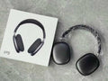 Wireless Black Over-Ear Headphones | Lightweight & Comfortable Fit-Black Over-Ear Headphones – Lightweight & Comfortable ABS Plastic Design-