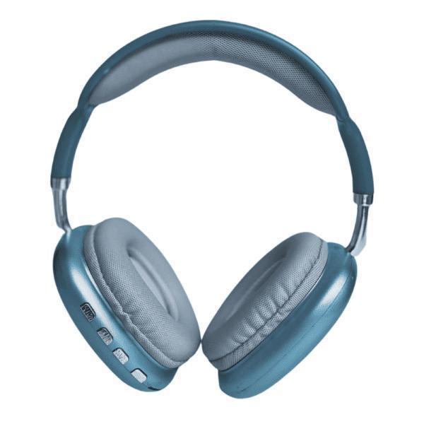 Wireless Black Over-Ear Headphones | Lightweight & Comfortable Fit-Black Over-Ear Headphones – Lightweight & Comfortable ABS Plastic Design-