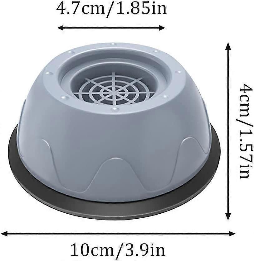 Universal Anti-Vibration Washing Machine Stopper Pads – Non-Slip Shock Absorber Feet