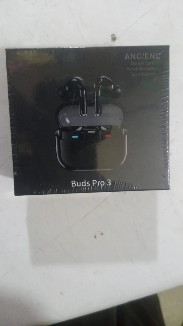 Buds ANC/ENC Wireless Earbuds Bluetooth 5.2 – Noise Cancelling TWS Earphones with HD Sound & Long Battery Life (Black