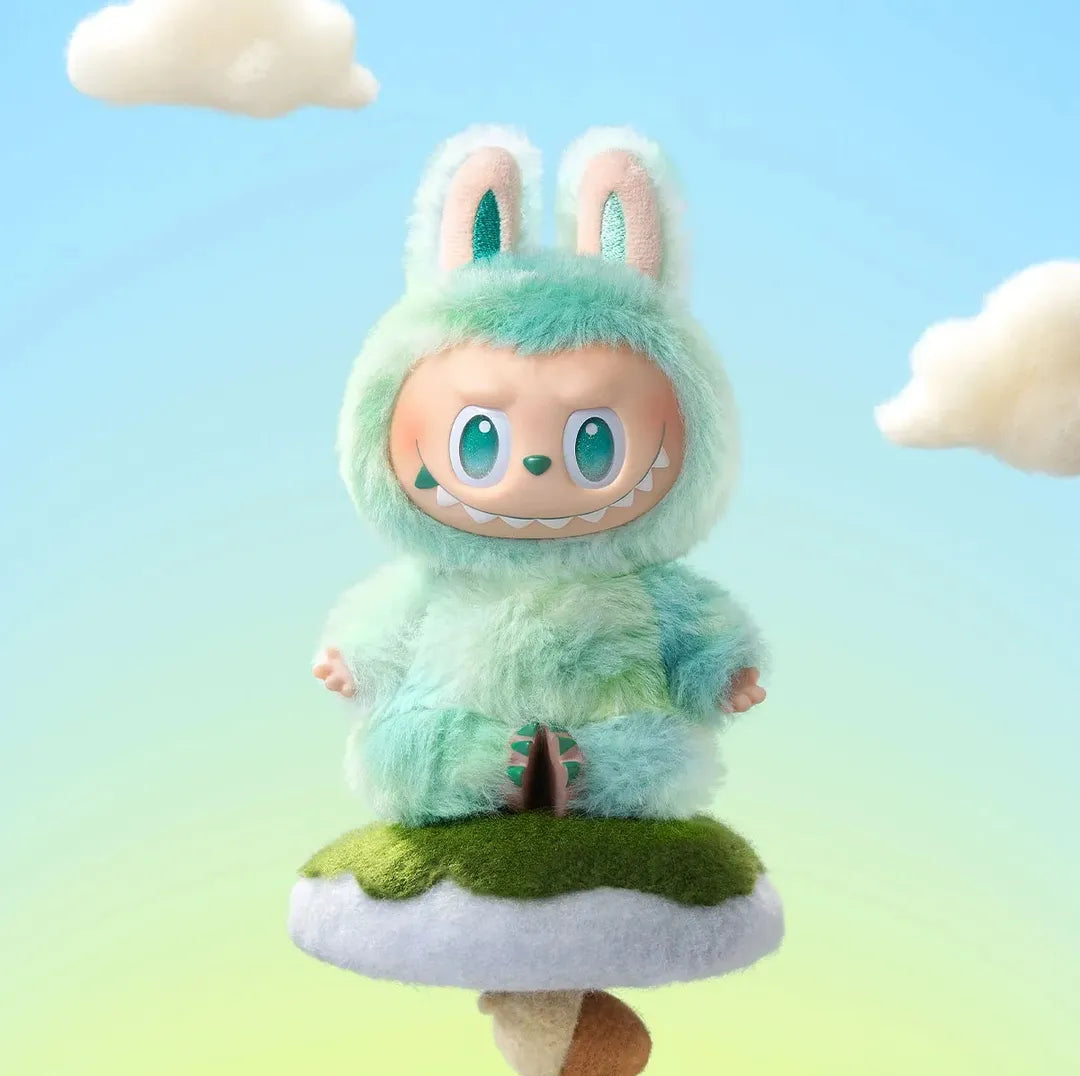 Girls Wool Labubu Doll – Soft Cute Plush Collectible Toy for Kids & Gifts