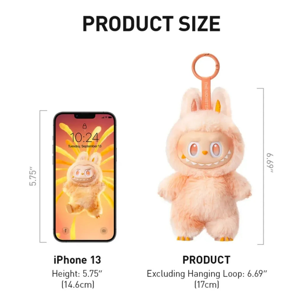 Girls Wool Labubu Doll – Soft Cute Plush Collectible Toy for Kids & Gifts