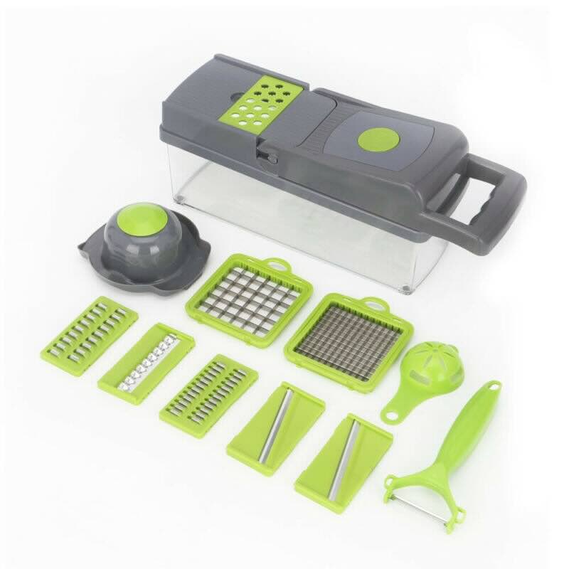 14-in-1 Mandoline Slicer & Vegetable Chopper | Multifunctional Food Cutter & Grater YM