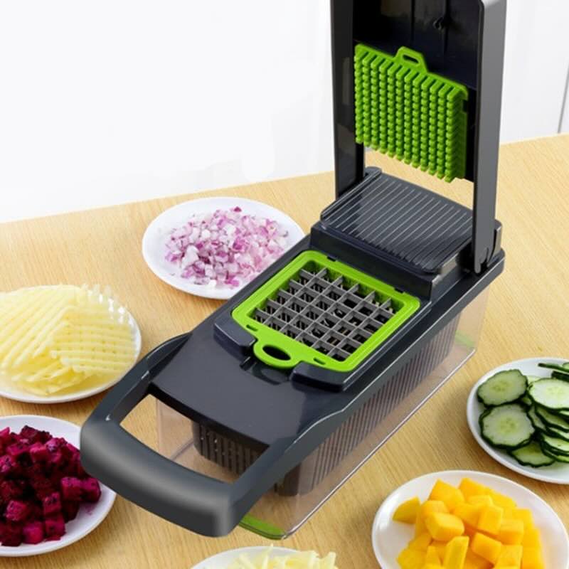 14-in-1 Mandoline Slicer & Vegetable Chopper | Multifunctional Food Cutter & Grater YM